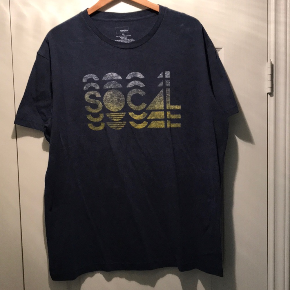 Men’s Blue XXL Sonoma tee shirt